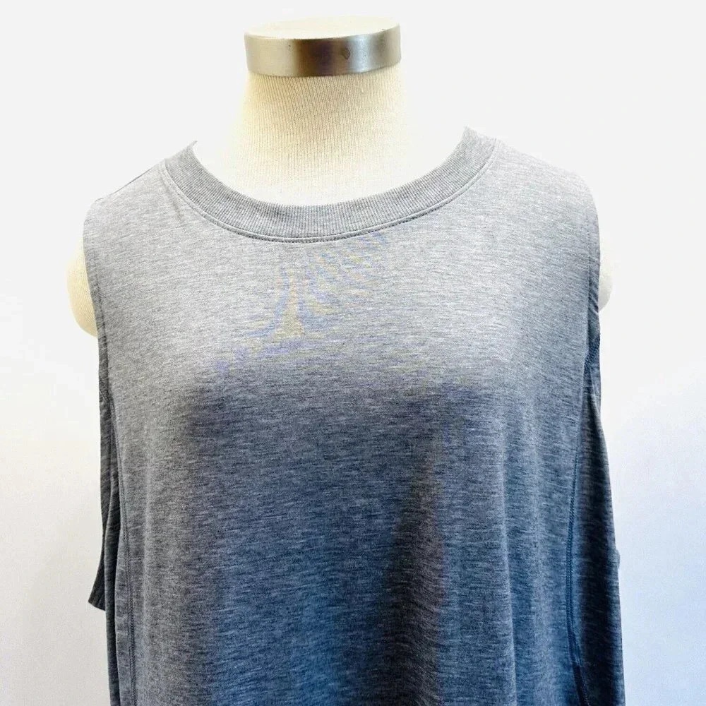 NWT TEK GEAR Women Sleeveless Athletic Leisure Flowy Wide Armhole Muscle Tank 2X